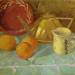 Still Life with Fruit and a Pitcher or Synchronization in Yellow